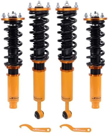 Coilovers for Honda Accord Sedan Coupe 1998-2002, for Acura TL 1999-2003, for Acura CL 2001-2003, Height Adjustable Coilovers Suspension Kit Shock Absorber, Lowering Kit Blue ZYauto