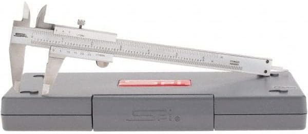 SPI 17-718-8 Calibrated Stainless Steel SAE Vernier Caliper: 0 to 6 inch Range Spi