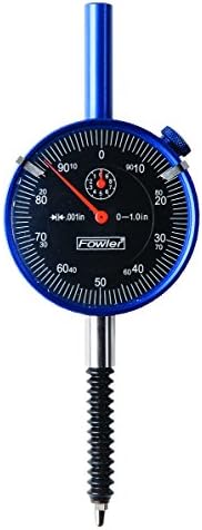 Fowler 52-520-465-0, Ip54 Dial Indicator with 0-1" Measuring Range Fowler