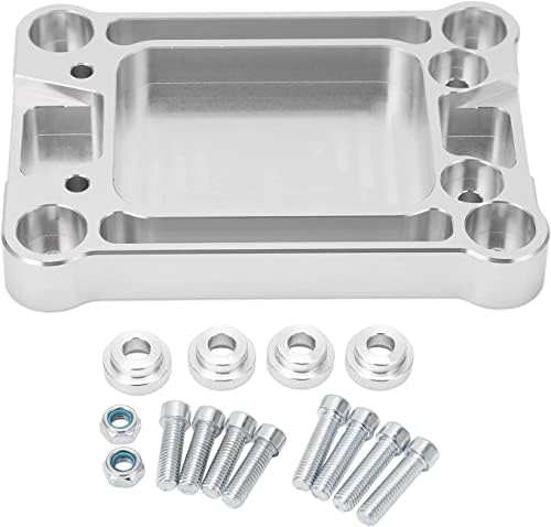 Billet Shifter Box Base Plate Compatible with Honda Civic Integra W/ K20 K24 K-Series Swap Aluminum Zalimun