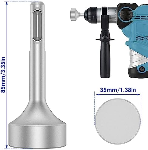Прочный пробойник SDS Plus для заземляющих стержней, длина 85 мм, совместим со всеми дрелями Generic