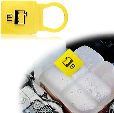 1pcs Yellow Engine Coolant Reservoir Cap, Coolant Reservoir Cap Compatible With Ra.m D0dge Chrysler 55111074AA 52079331 Topcnoem