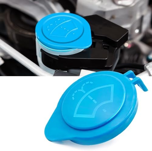 Windshield Wiper Washer Fluid Reservoir Tank Bottle Cap for Ford Focus 2011-2015, Automotive Wiper Accessories OEM 1708196, BM51-17632-AA Replacement Cap for Focus Fluid Reservoir Zmoso