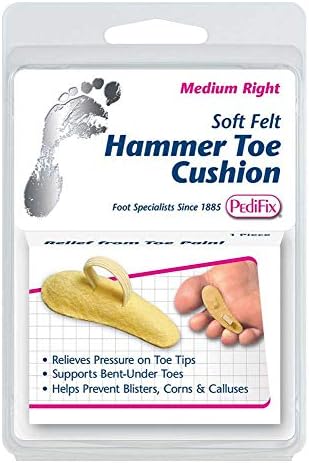 Pedifix Hammer Toe Cushion, Small, Left Pedifix