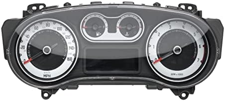 Speedometer Instrument Gauge Cluster. Compatible with 2014-2017 Fiat 500 51975138 1 Factory Radio