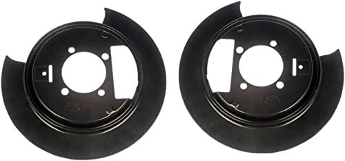 Dorman 924-209 Rear Brake Dust Shield Compatible with Select Chevrolet / GMC / Oldsmobile Models, 1 Pair Dorman