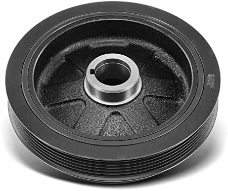 A-Premium Engine Harmonic Balancer Crankshaft Pulley Compatible with Nissan 200SX 1995-1998, Sentra 1995-2000, DOHC L4 1.6L, Replace# 123030M210 A-Premium