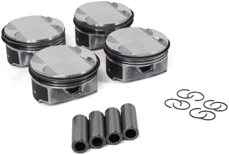 12578324 Engine Pistons Rings Kit Fits for 2012-2017 Terrain 2.4L, Fits for 2011-2018 2010-2017 Equinox 2.4L, Replace OE 12578324 Cycwer