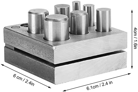 Набор пробойников из сплавной стали с 7 отверстиями для изготовления украшений DAUERHAFT