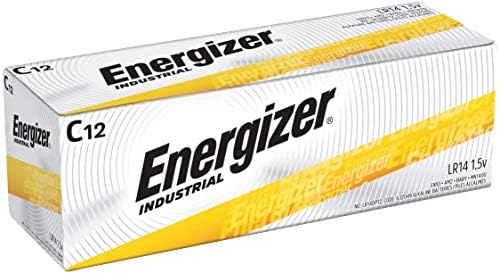 Алкалайновые батарейки C, длительное питание, 24 шт, 2 упаковки по 12 шт Energizer