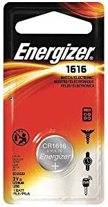 Литиевые батарейки 3V Energizer ECR1616BP, 1 штука, черно-серебристая Energizer