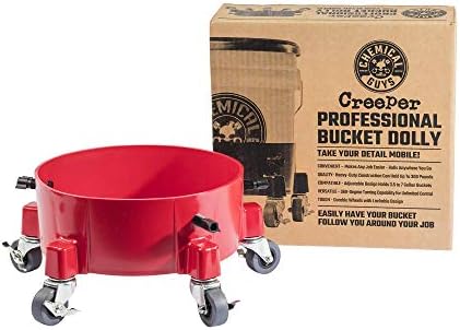 Chemical Guys ‎ACC1001R Creeper Rolling Bucket Dolly for Car Washing, Detailing, Garage & More Chemical Guys