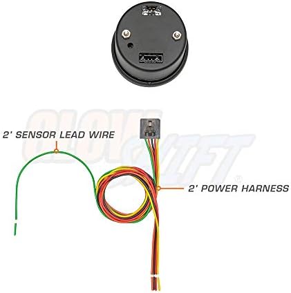 Цифровой датчик соотношения воздуха и топлива - 10 цветов, диаметр 52 мм (2-1/16 дюйма) GlowShift