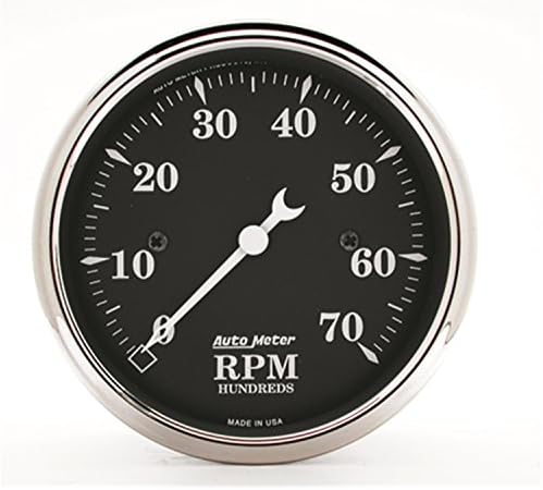 Auto Meter 1798 Old TYME Black Electric Tachometer 3.125 in. Auto Meter