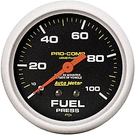 Auto Meter 5412 Mechanical Fuel Pressure Gauge, 2-5/8" (66.7mm) Auto Meter