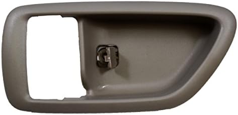 PT Auto Warehouse TO-2901G-2LH - Inside Interior Inner Door Handle Trim/Bezel, Gray (Charcoal) - Driver Side PT Auto Warehouse