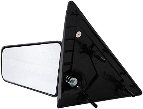 Dorman 955-193 Driver Side Manual Door Mirror - Folding Compatible with Select Chevrolet / GMC / Oldsmobile Models, Black Dorman