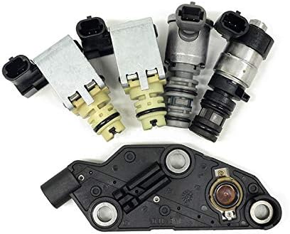 4T65E Transmission Master Solenoid Kit Set Refurbished EPC Shift TCC for GM TCC & PWM Downshift Solenoid Manifold Pressure Switch Compatible With GM Buic-k Chevrole-t Pontiac Cac