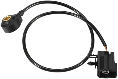 Motoforti Car Engine Ignition Knock Sensor, Detonation Sensor, for Ford E-150 2003-2014, Metal Plastic, No.XL3F12A699AA, Black Gold Tone Motoforti