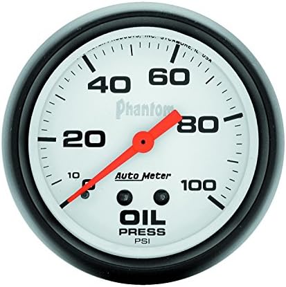 Auto Meter 5821 Phantom Mechanical Oil Pressure Gauge Auto Meter