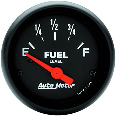 AUTO METER 2643 Z-Series Electric Fuel Level Gauge, 2 1/16" - Short Sweep/Electric Auto Meter