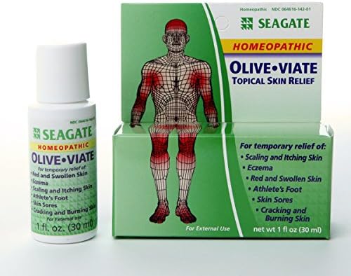 Seagate Products Homeopathic OliveViate Anti-Fungal Topical Skin Relief 1 Fl Oz Seagate