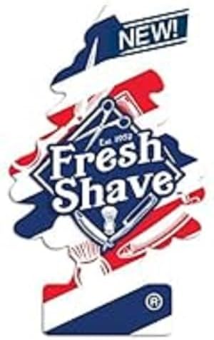 Ароматизатор для автомобиля Fresh Shave — комплект из 2 шт., с длительным эффектом до 30 дней LITTLE TREES