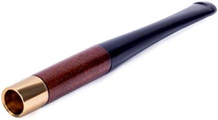 Dr. Watson - 3.9" Short Wooden Cigarette Holder, fits Extra Slim Cigarettes, Smooth Finish, Handmade Dr Watson