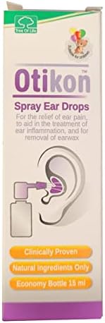 OTIKON Ear Drops (Капли) Natural Ear Spray (Спрей) for Relief of Pain and Infection 15ml Generic