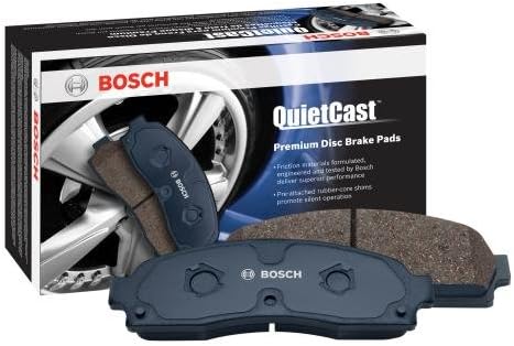 Передний набор полуметаллических дисковых тормозных колодок BOSCH BP1375 QuietCast для Audi Q3, Ford Mondeo, Volkswagen Passat, Tiguan Bosch