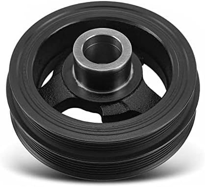 A-Premium Engine Harmonic Balancer Pulley Compatible with Ford Explorer, Edge, Flex, Fusion, Taurus, Transit-250 & Lincoln Continental, MKS, MKT, MKX, MKZ & Mazda 6, CX-9 & Mercury Sable, 3.5L 3.7L A-Premium