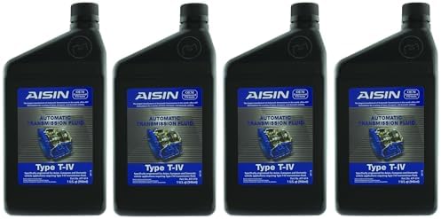 Set of 4 Automatic Transmission Fluids AISIN for Audi Mini Toyota VW Volvo Alpaca