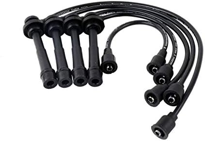 Bodeman - Ignition Spark Plug Wires 7mm (5PC Set) for 1992-1998 Suzuki Sidekick L4 1.6L, 1995-1997 Pontiac Sunrunner, 1998 Chevrolet Metro, Suzuki Swift Yoozena