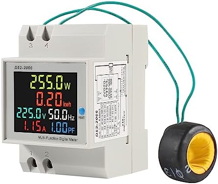 Многофункциональный цифровой метр D52-2066: Измерение напряжения AC 40-300В, тока до 100А Diann