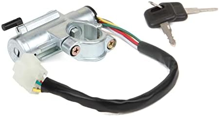 Ignition Switch w/Lock Cylinder Compatible with 1986-1994 Nissan D21 1987-1995 Nissan Pathfinder 1995 1996 Nissan Pickup OE# 48700-01G25 48700-01G26 48700-75P25 US231 US-231 Miliparts