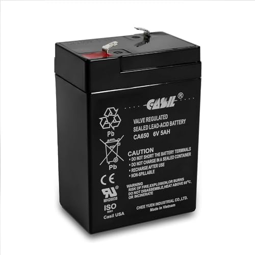 Casil 4V 4.5Ah Replacement Battery Compatible with Fi-Shock SS-440 (1) Casil