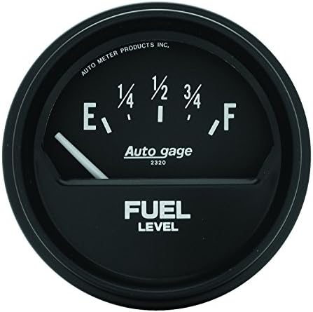 AUTO METER 2315 Autogage Fuel Level Gauge, 2 5/8" - Short Sweep/Mechanical Auto Meter