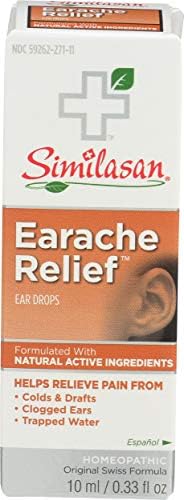 Similasan Earache Relief Ear Drops (Капли) 0.33 oz (Унции) Similasan