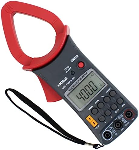 True-RMS DC AC Clamp-On Ammeter Multimeter - The Ultimate Tool for Professional Technicians - High Accuracy Reliability for a Wide Range of Industries - Insulated Housing for Safe Operation Circuit Specialists