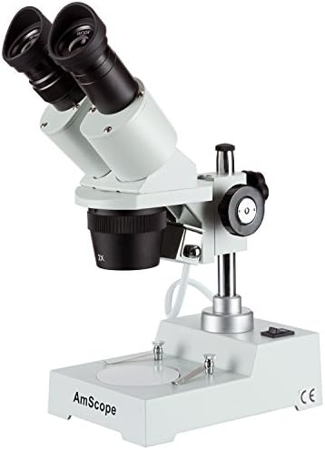 Sharp Forward Stereo Microscope 20X-40X AmScope