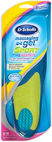 Женские Стельки Dr. Scholl's Massaging Gel Sport Replacement Dr. Scholl's