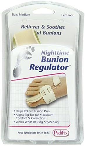 PediFix Nighttime Bunion Regulator, Left, Medium Pedifix