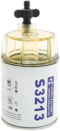 S3213 fuel filter marine oil-water separator, oil-water separator for Mercury replacement # 35-60494-1, S3213, 18-7932-1, 18-17928, 35-809097 (Fuel filter water separator) Cadufuelly