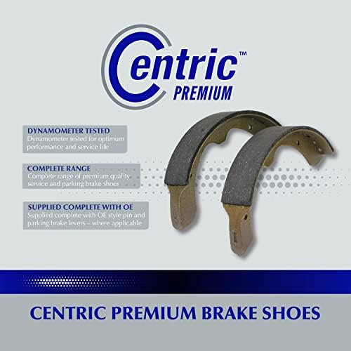 Centric Premium Replacement Rear/Front Brake Shoe Set for Select Chevrolet, Oldsmobile, Pontiac and Buick Model Years (111.02450) Centric Parts