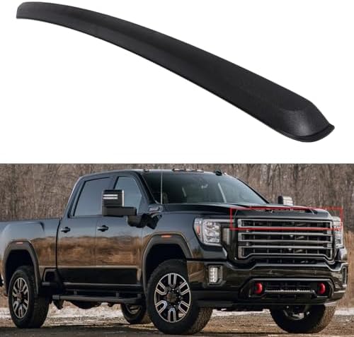 Накладка капота GM1235110, совместима с GMC Sierra 1500 2500HD 3500HD 2007-2013, черная матовая Cciyu