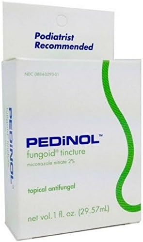 Pedinol Fungoid Tincture Topical Antifungal 1 oz (Унции) Pedinol Pharmacal