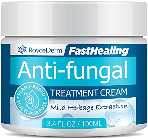 Roycederm Antifungal Cream (Крем), Athletes Foot Treatment Cream, Jock Itch Cream, Antifungal Treatment for Athletes Foot, Eczema, Psoriasis, Jock Itch, Anti Itch, Rash, Ringworm Treatment for Humans Roycederm