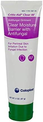 Critic-Aid Clear AF Moisture Barrier with Antifungal, 2 oz (Унции). Tube Coloplast