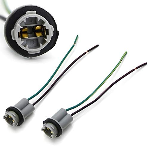 iJDMTOY 912 920 921 T15 Nylon Base Socket/Base w/Pigtail Wiring Harness As Repair, Replacement or Retrofit IJDMTOY