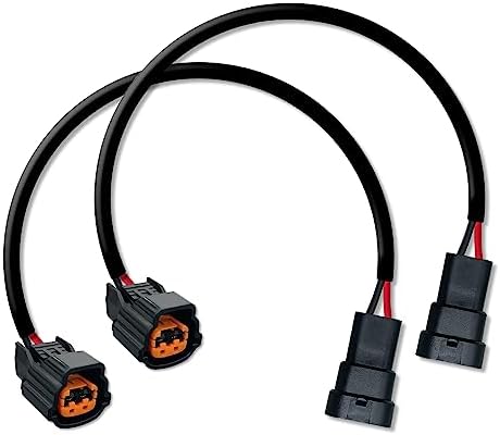 DAMA D2S D2R HID Xenon Bulb to HID Ballast Wire Harness Power Cord Connector for Matsushita NZMNS111LBNA Control Module | One Pair Deal DAMA Automotive Lighting